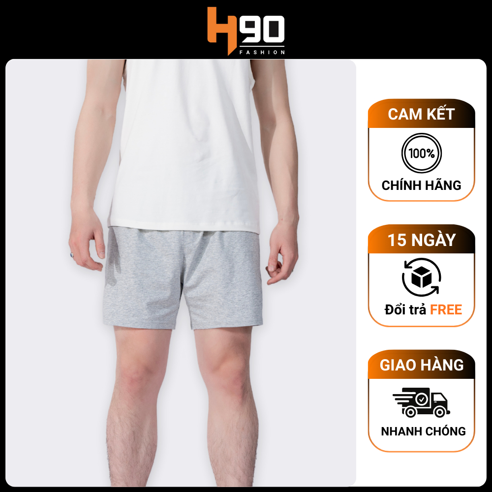 Quần Short Thun Mặc Nhà Nam Daily Wear H90 - Cotton Co Giãn , Mềm Mịn , Thoáng Mát - QST02