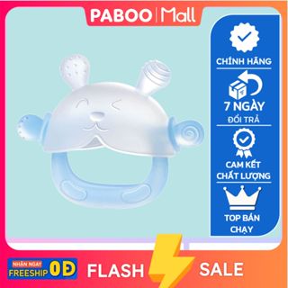 (Đã kiểm định) Gặm Nướu Cho Bé Xỏ Tay PABOO,giảm ngứa nướu hiệu quả, Chất Liệu Silicone Siêu Mềm An Toàn Cho Trẻ Sơ Sinh
