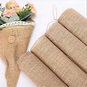  Vải bố thô khổ 120cm trang trí decor handmade túi xách tang trí noel 