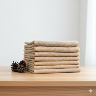  Vải bố thô khổ 120cm trang trí decor handmade túi xách tang trí noel 