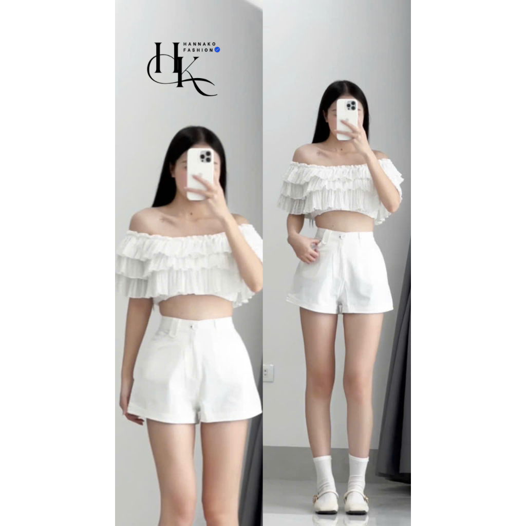 Quần Short Kaki Nữ Joolate Cạp Cao Siêu Hack Dáng 203 | BigBuy360 - bigbuy360.vn