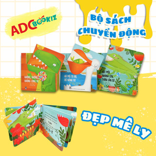  Bộ Sách Chuyển Động - Combo 3 Cuốn Sách Tương Tác Cho Bé 0 - 4 Tuổi 