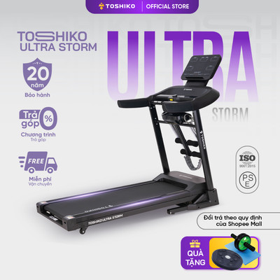 Máy chạy bộ đa năng Toshiko Ultra Storm 24 chương trình luyện tập giúp tập luyện chuyên sâu