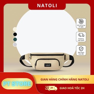  Túi bao tử nam nữ T14 chính hãng NATOLI nhiều ngăn chống nước cao cấp 