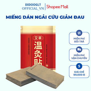  Túi 50 Miếng Cao Dán Ngải Cứu DIDOOGLT Giảm Đau Xương Khớp Vai Gáy  Làm Nóng Hỗ Trợ Xoa Bóp Nhức Mỏi 