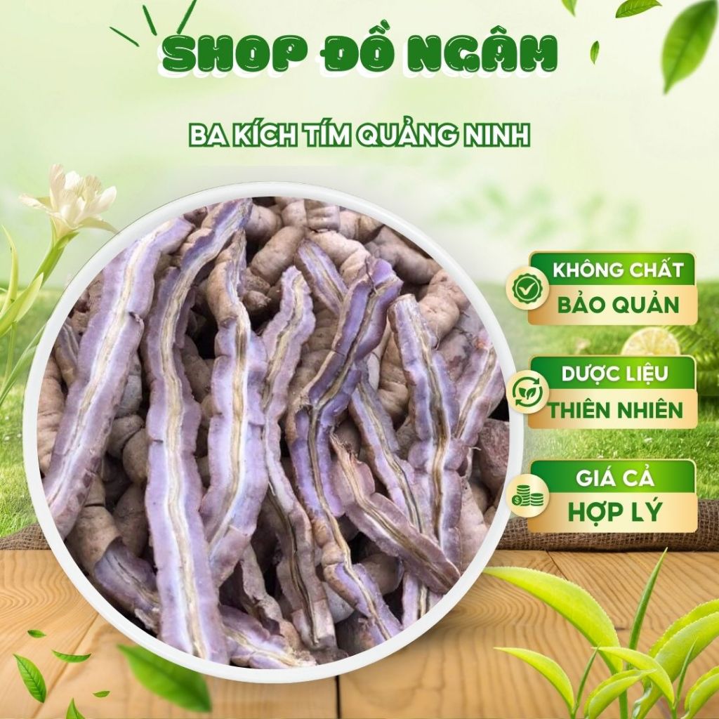 Ba Kích Tím Quảng Ninh, Sản Phẩm Tách Lõi Sẵn, Đóng Gói Hút Chân Không, Ngâm Tửu Bổ Thận