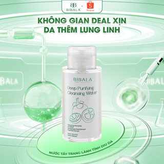 Nước tẩy trang lành tính dịu da DEEP PURIFYING CLEANSING WATER BIBALA 300ML