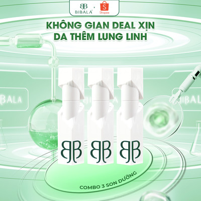 Serum dưỡng có màu giúp mờ thâm và căng mọng môi Bibala THE LIP VOLUMIZER ESSENTICAL SERUM 5ml