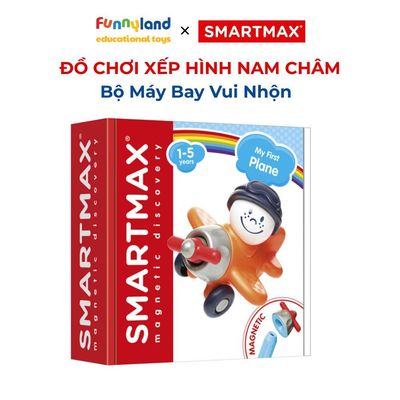 Đồ chơi xếp hình nam châm SmartMax Máy Bay Vui Nhộn
