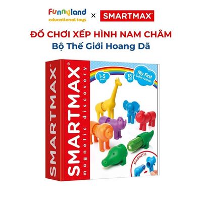 Đồ chơi xếp hình nam châm Bộ Thế Giới Hoang Dã SmartMax