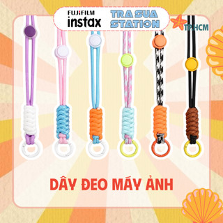  Dây đeo họa tiết - trơn màu dành cho máy chụp ảnh  chỉ gồm dây đeo  