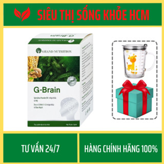 CỐM TRÍ NÃO GBRAIN - Hỗ Trợ Bổ Sung DHA Và Vitamin Giúp Phát Triển Não Bộ - Hộp 30 Gói