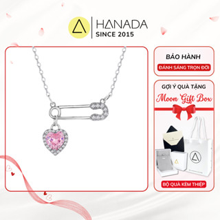 [QUÀ TẶNG 20/10] Dây chuyền Bạc 925 Hanada Safety Pin, Vòng Cổ Quà Tặng, Đi Tiệc ,Mang hằng ngày  2542 G2