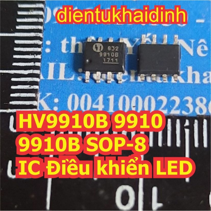3 con HV9910B 9910 9910B SOP-8 IC Điều khiển LED kde6990
