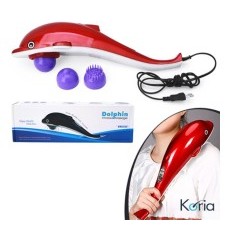 Máy massage cá heo 💝Freeship💝 Máy massage toàn thân 3 đầu, GIẢM đau, nhứt mỏi cơ thể