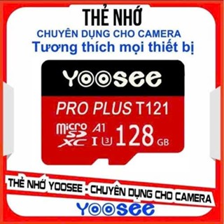 Thẻ Nhớ Yoosee Pro Plus 16GB/32GB/64GB128GB A1 U3 R95MB.s W45MB.s [Đỏ] - Chuyên Camera và Điện Thoại