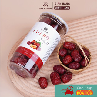 300g Táo Đỏ Sấy Khô DALA, Size Trung Mềm Dẻo, Nguyên Liệu Nấu Chè, Chưng Yến, Pha Trà