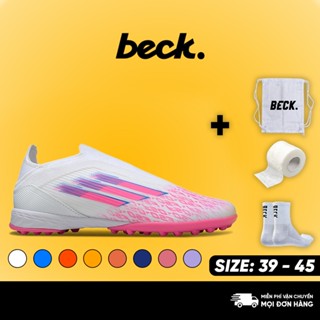 Giày Bóng Đá F50 Elite Laceless Không Dây, SOCCER BECK, Đế Đinh TF, Bám Sân, Các Màu Sắc, Sân Cỏ Nhân Tạo