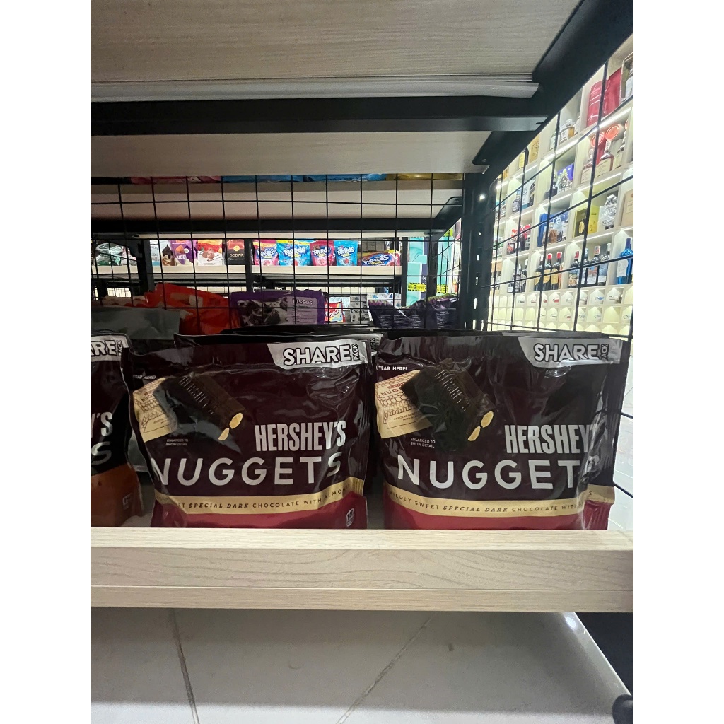 [NEW DATE ] 🍫 ✈ Socola Hershey đắng hạnh nhân Hershey’s Nuggets Special Dark with Almonds 286g