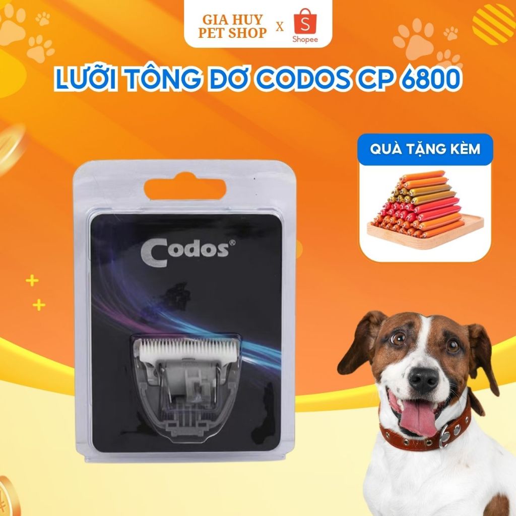 Lưỡi Tông Đơ Codos CP 6800 Cắt Lông Cho Chó Mèo