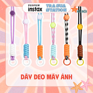  Dây đeo họa tiết - trơn màu dành cho máy chụp ảnh  chỉ gồm dây đeo  