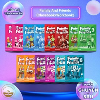 Sách - Family And Friends (Classbook/Workbook) chọn lẻ quyển