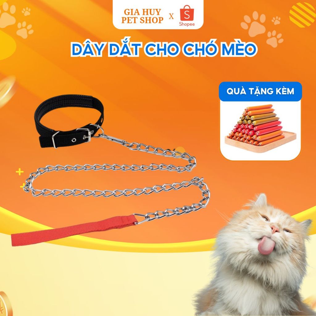 Dây Dắt Cho Chó Mèo Cao Cấp