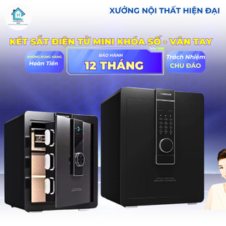  Két Sắt Vân Tay Khóa Số Thông Minh Chống Cháy Két Điện Tử An Toàn Gia Đình Văn Phòng Bảo Mật Cao 