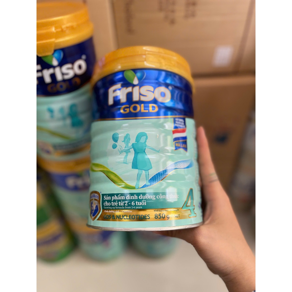 Sữa bột friso gold 4 850g- DATE MỚI