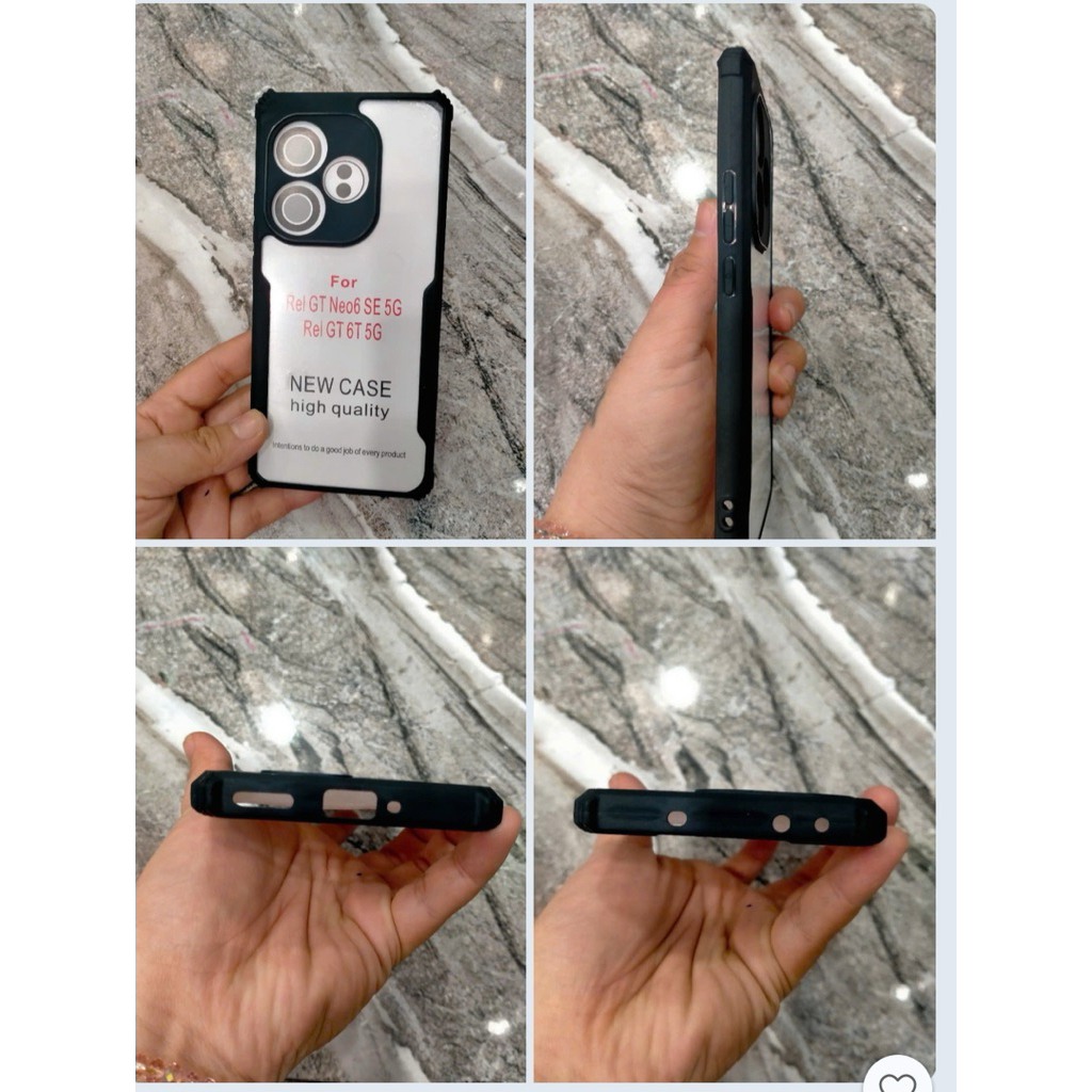 Ốp Lưng dẻo viềng Realme GT Neo5 / Neo5Se ,Realme GT Neo 6SE