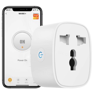 Ổ Cắm Điện Wifi Thông Minh Tuya Smart Life Chính Hãng - BH 12T  Công suất 16A