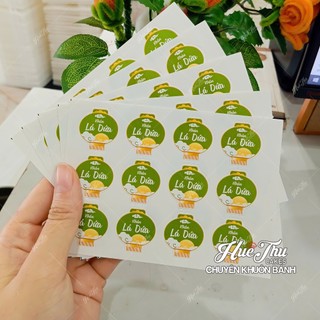 Tem dán nhân bánh Trung Thu đủ vị (12 tem / tờ - 10 tờ)