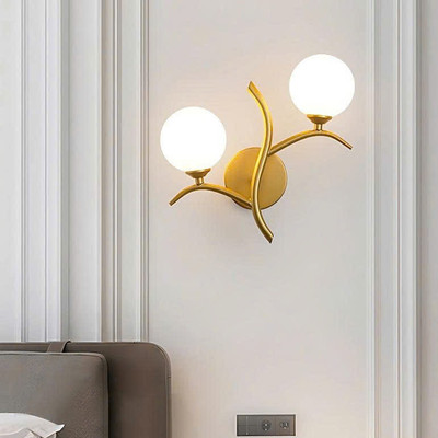 Đèn tường đôi MONSKY LOVELL phong cách hiện đại trang trí nhà cửa sang trọng - kèm bóng LED E27