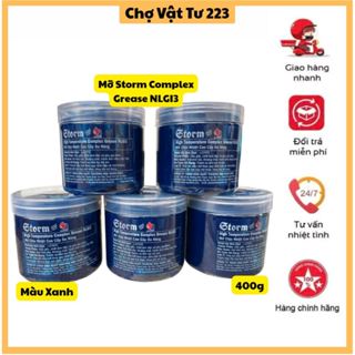 🎁 Mỡ xanh Storm _ Hàng Việt Nam chất lượng cao, chịu nhiệt 270 độ C, dùng cho bạc đạn, vòng bi