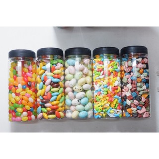 COMBO 5 hủ KẸO TUỔI THƠ - kẹo nhộng/sỏi/bi/khủng long/ngũ sắc [Hủ 500gram]