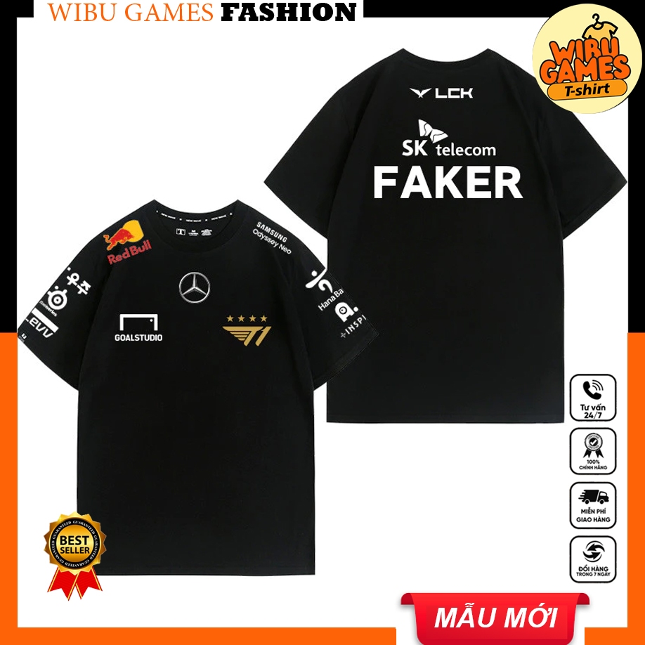 Áo thun T1 FAKER - Saigon Phantom - Mệt unisex nam nữ