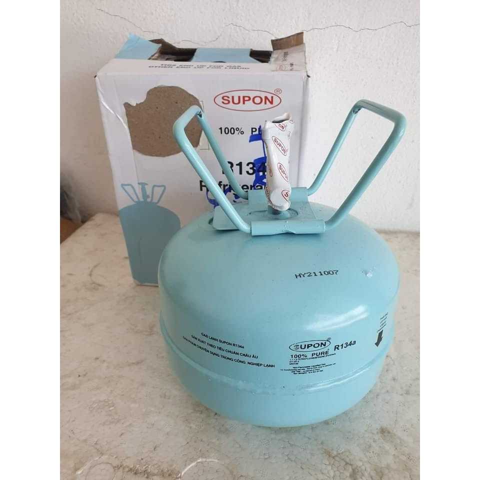 Ga Điều Hoà Ôtô SuPon 3kg. ga r134a