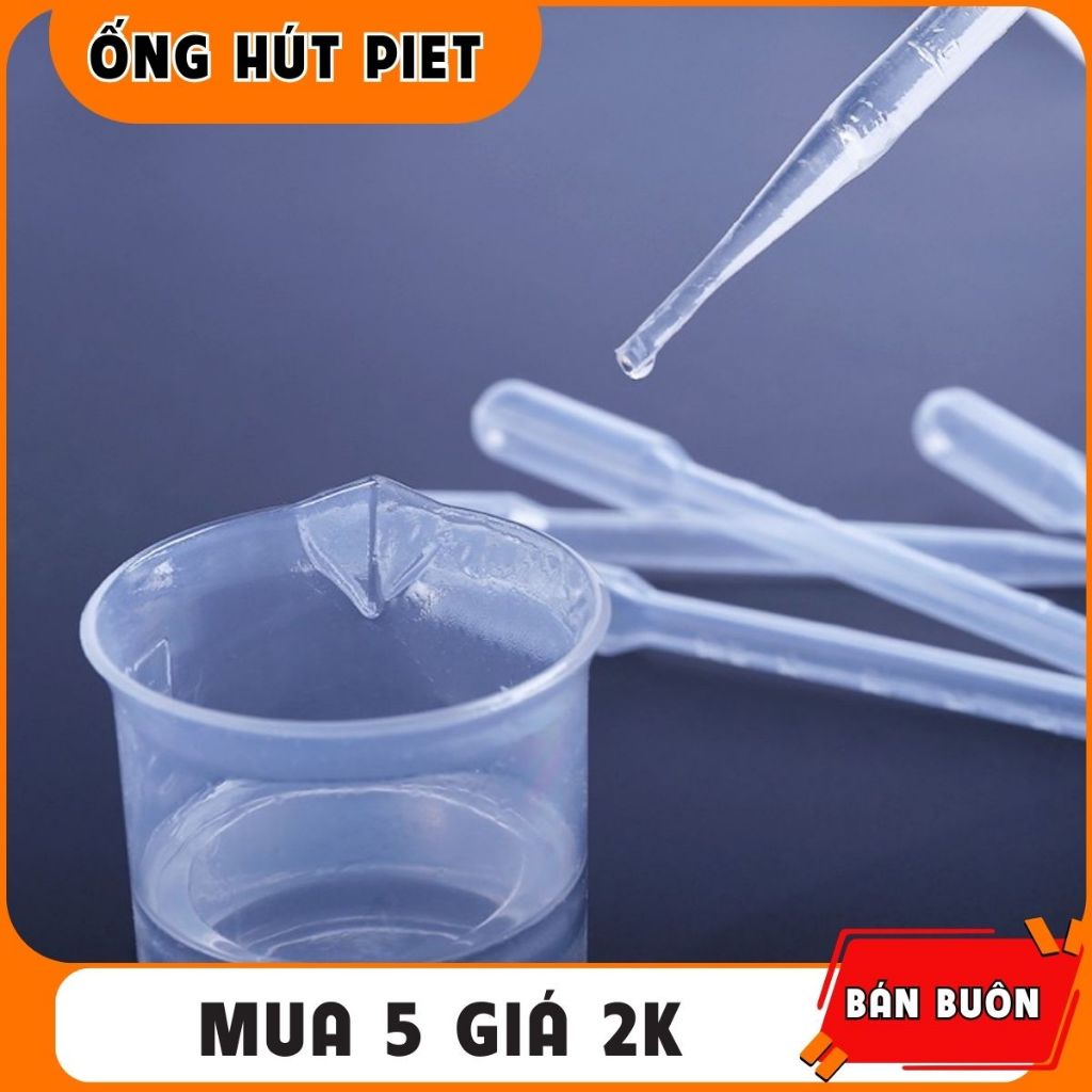 Ống hút pipet nhỏ giọt cao cấp dùng trong mĩ phẩm và giúp mẹ cho bé uống thuốc