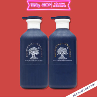 Cặp Dầu Gội Xả Biotin Collagen Lux Blue 500ML | Giảm Rụng Tóc, Giúp Mọc Tóc, Phục Hồi Tóc Khô Xơ | Wings Shop