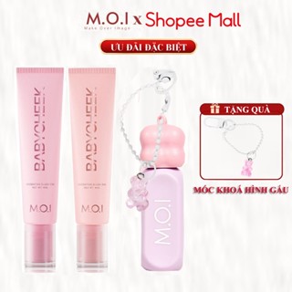  Combo Kem má hồng Baby Cheek + Son tint bóng M.O.I Gummy Lip Tint 3g 