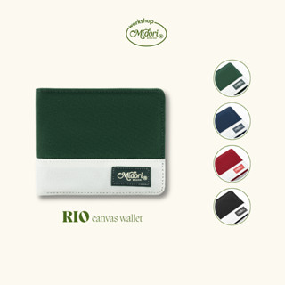 Ví Vải Đứng Nam Nữ RIO Trượt Nước Bóp Đựng Tiền Thẻ Nhiều Ngăn Polyester | Mi Midori
