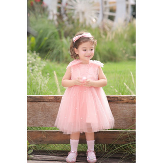 ĐẦM NƠ VAI THIẾT KẾ CHO BÉ