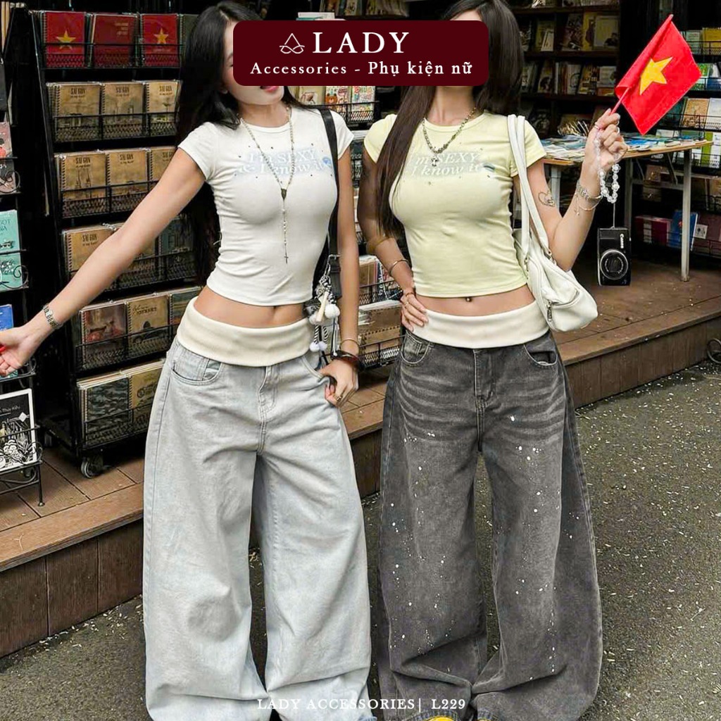 Đai lưng thời trang nữ phụ kiện quần phong cách Y2K tôn dáng cá tính Lady Accessories