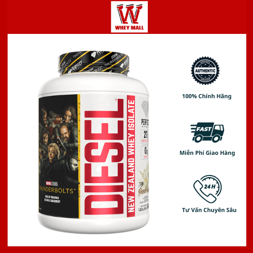 Diesel Whey Isolate  Perfect Sports New Zealand 4lbs (1.82kg)