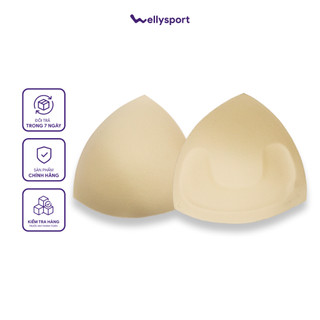 Mút Đệm Ngực Ôm Nâng Mút Lót 1,5cm Cho Áo Bra Tập Gym Yoga Đồ Bơi Hình Tam Giác Nâng U Đệm Nâng Vừa Welly Sport