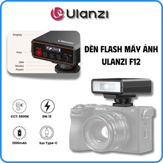 Đèn Flash Máy Ảnh ULANZI F12 (5600K) - Bảo Hành 12 Tháng