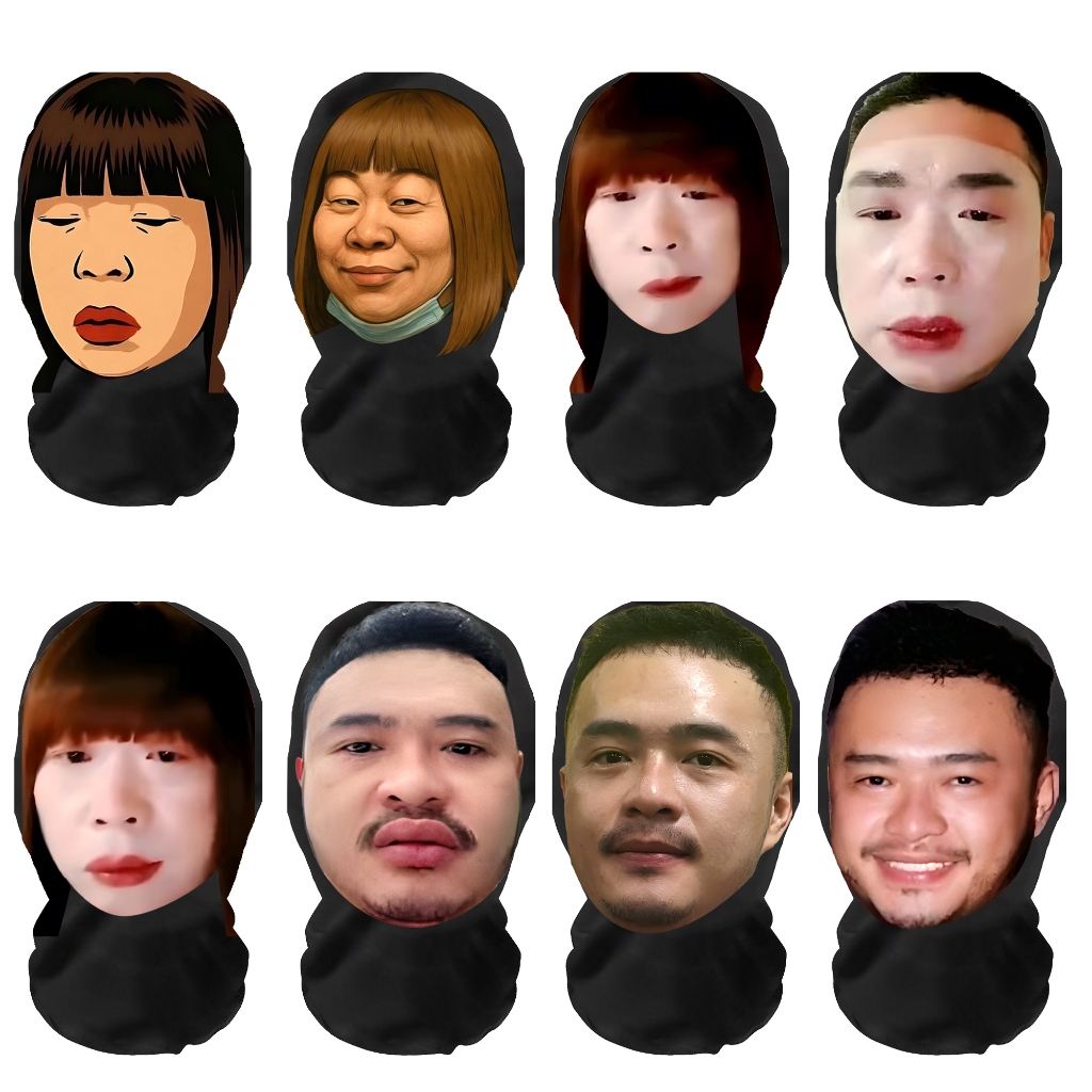 Mặt Nạ Hóa Trang Hồng Tỷ