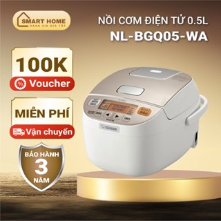 Nồi cơm điện tử Zojirushi NL-BGQ05-WA, nồi cơm điện tử mini, bảo hành 3 năm