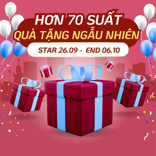  Quà tặng sự kiện chỉ có Minibear đơn hàng từ 799k Quà tặng ngẫu nhiên cho bé 