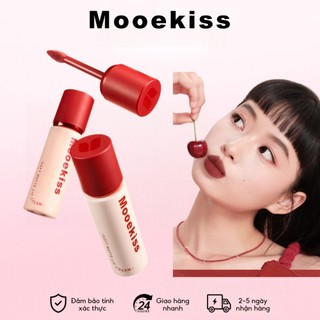  Mooekiss Son kem son bùn Không khô môi Tôn da Giữ ẩm lâu 2g 